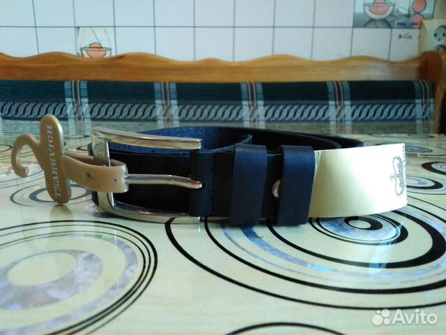 Ремень кожаный подростковый