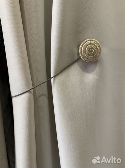 Подхваты для штор круглые. Красивые