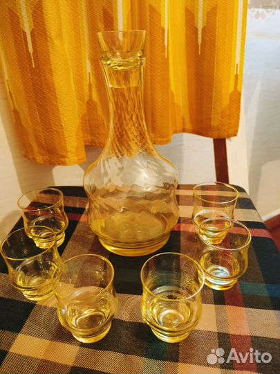 Набор (рюмки+графин)