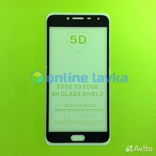 Защитное стекло для Samsung J4 2018 5D Black