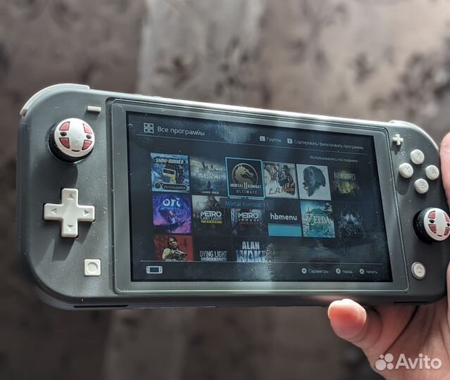 Nintendo Switch Lite прошитая + 256gb