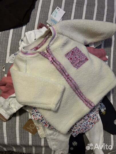 Вещи пакетом на девочку 0-3м