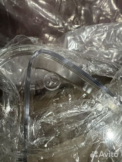 Стекло левой передней фары Mercedes gl x166