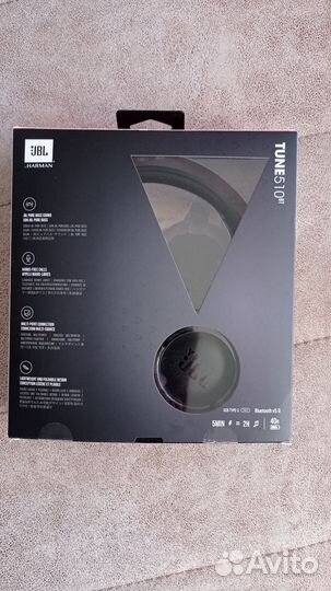 Беспроводные наушники накладные JBL Tune 510BT