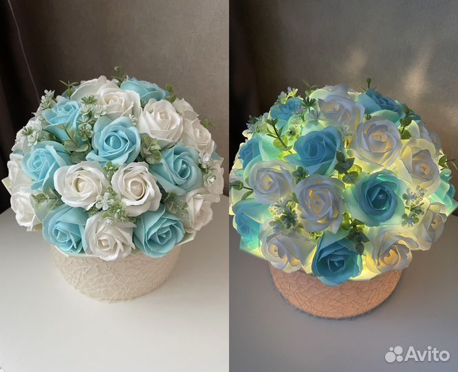 Букет-светильник