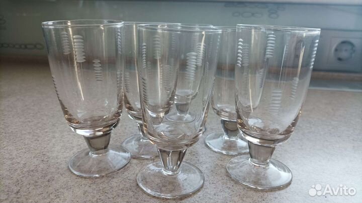 Рюмки СССР в том числе хрусталь (листайте)
