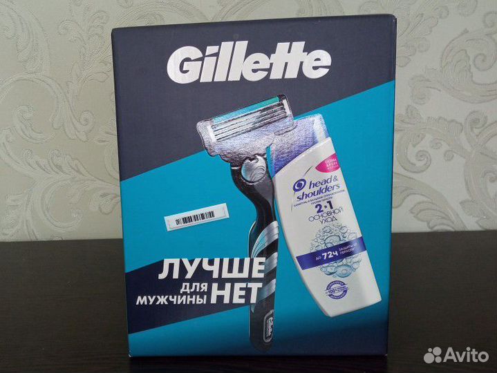 Набор шампуней и пен для бритья от Gillette