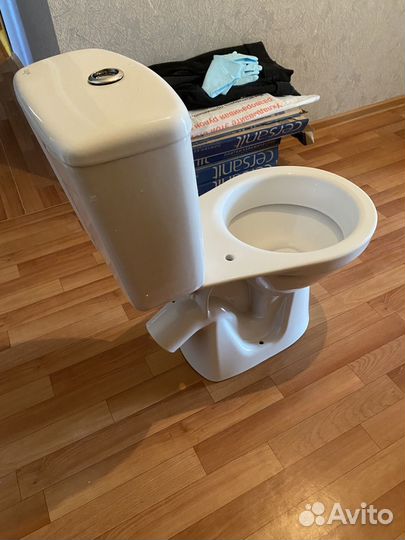 Унитаз от застройщика