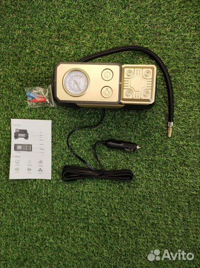 Новый автомобильный компрессор с фонарём