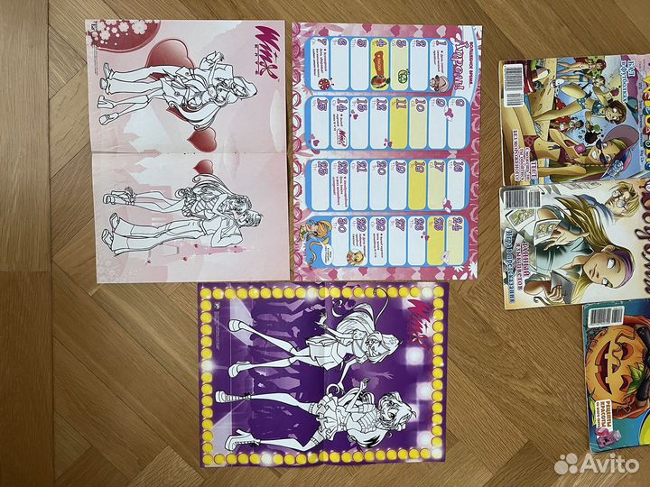 Ведьма Witch, Winx - журналы, плакаты