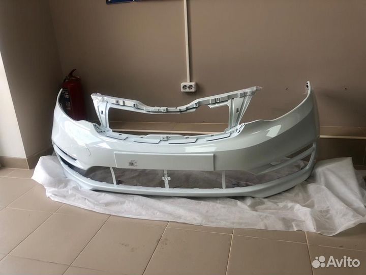 Бампер передний Kia Rio Solaris 2