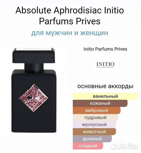 Initio Absolute Aphrodisiac - 10 мл. (Распив)