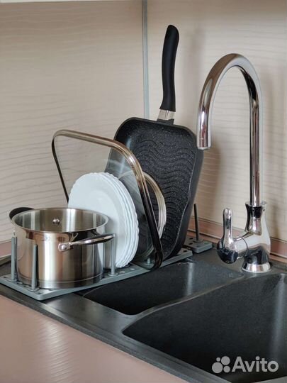 Кухонный держатель подставка для крышек, посуды