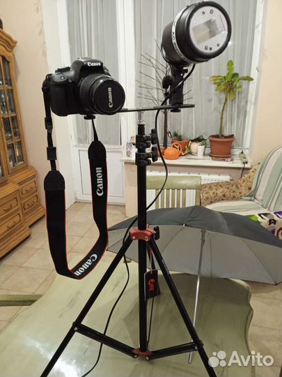 Фотоаппарат зеркальный canon eos1100d