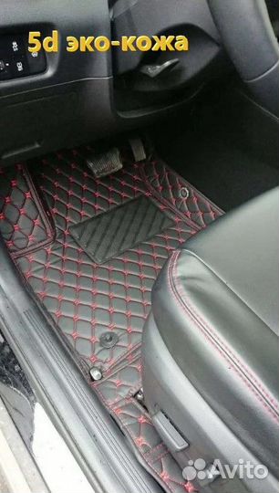 Коврики из эко-кожы на Bmw x1, x3, x4, x5, x6