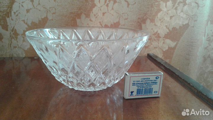 Ваза хрустальная СССР