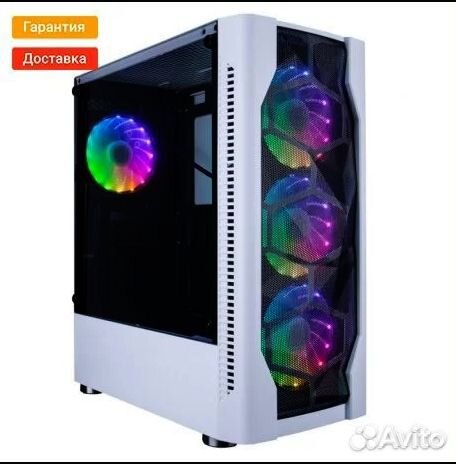 Корпус 1stPlayer DK D4 (D4-WH-4G6) White