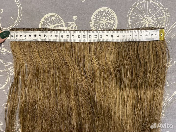 Натуральные волосы тресс, ручная работа