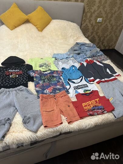 Детский пакет вешей на мальчика 5-6 лет