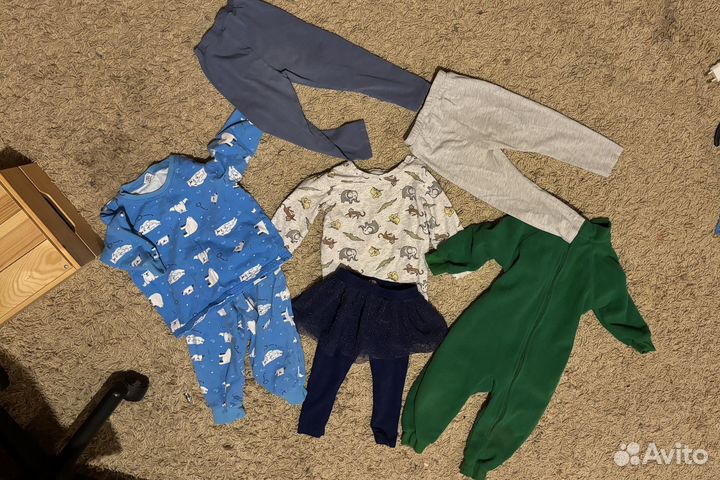 Детские вещи пакетом 80-86 девочке