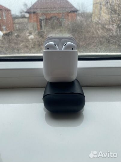 Беспроводные наушники apple Airpods 2 оригинал