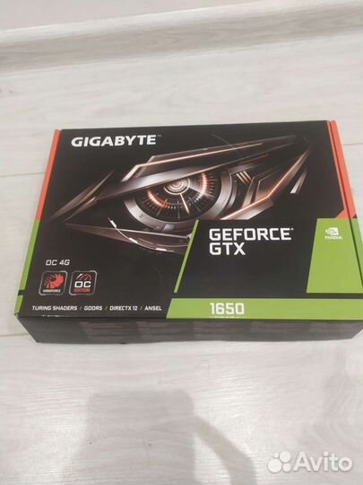 Видеокарта Gigabyte GeForce GTX 1650 4GB