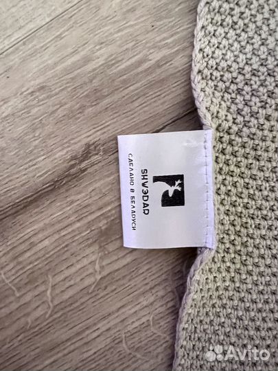 Вязаный топ на завязках 40-46