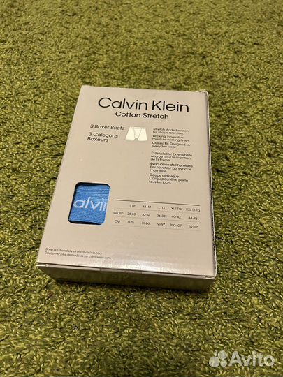 Набор мужских трусов боксеров Calvin Klein 3 шт