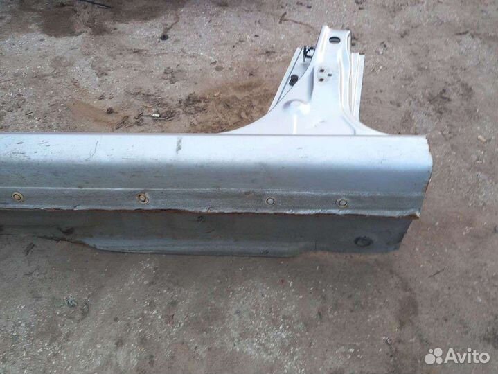 Левый порог кузова Шевроле Авео Т250