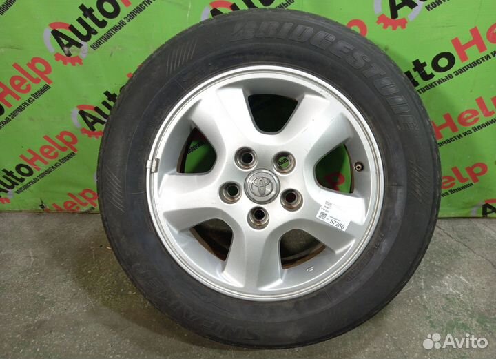 Запаска bridgestone R15 205 65 Летние 5*114.3