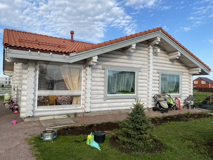 Коттедж 140 м² на участке 8 сот.