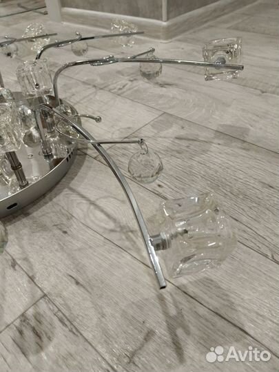 Люстра потолочная бу