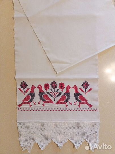 Дорожки,скатерти,салфетки лен СССР