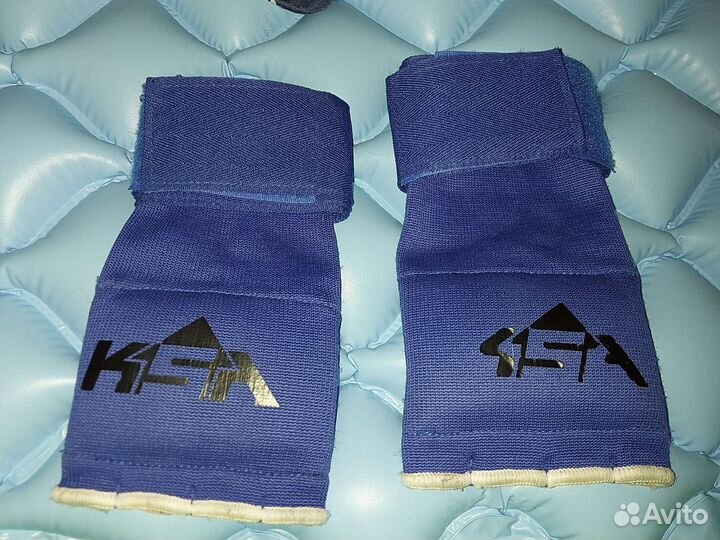 Набор для бокса детский 7-12л(бинты,шлем,перчатки)