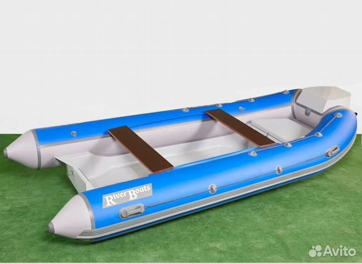 Лодка риб RiverBoats RB 430 (Встроенный рундук)