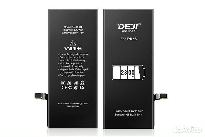 Аккумулятор deji Apple iPhone 6S