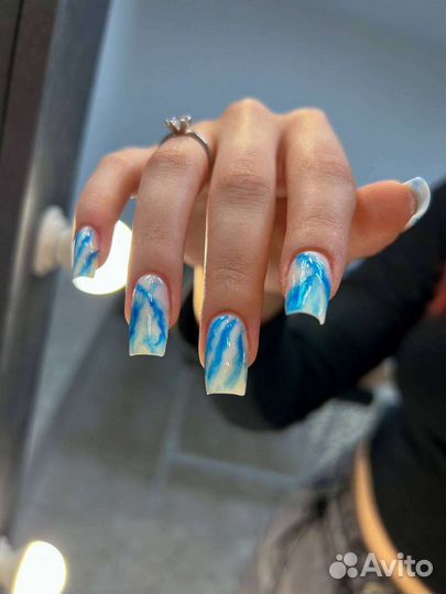 Снятие наращённых ногтей