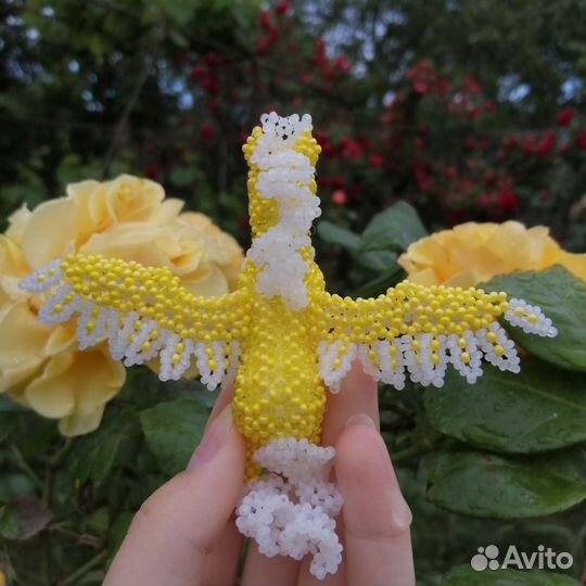 Амигуруми пегас из бисера