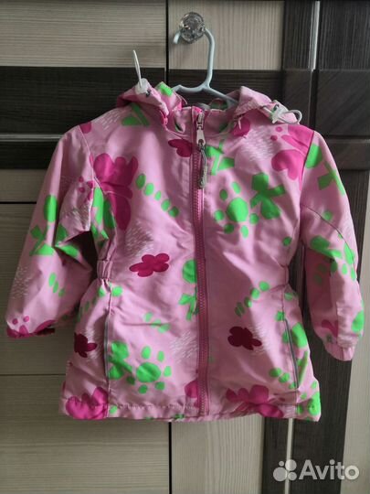 Детская ветровка на девочку 86 см
