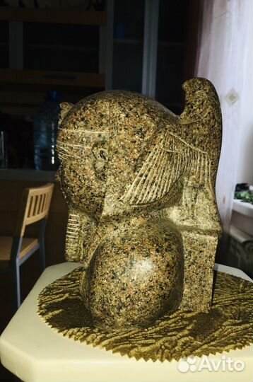 Бюст фараона Хефрена камень