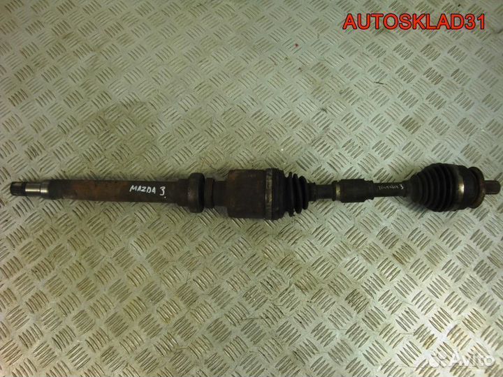 Привод передний правый Mazda 3 BK 1.6 дизель