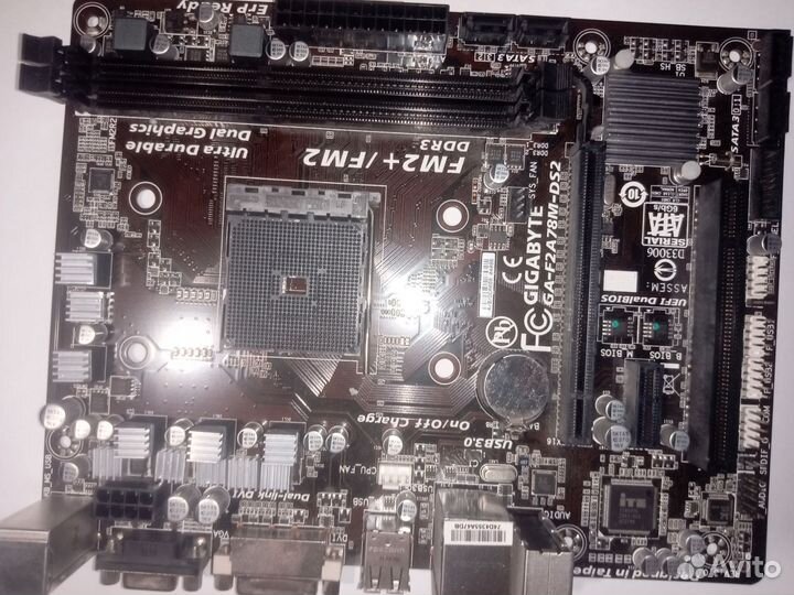 Материнская плата fm2 plus