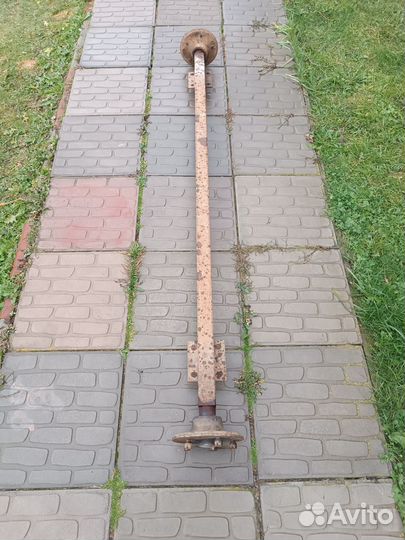 Ось для легкового прицепа