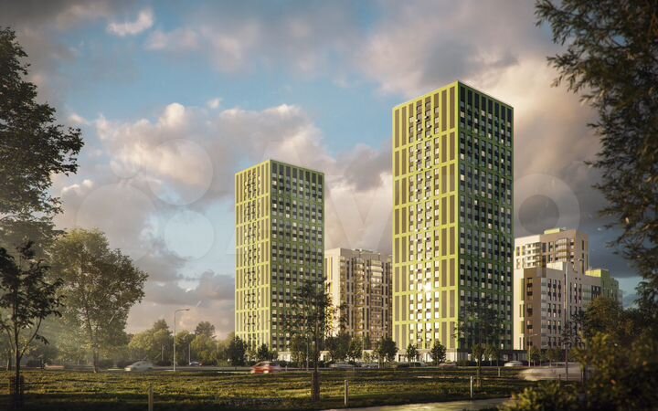 2-к. квартира, 48,6 м², 13/25 эт.