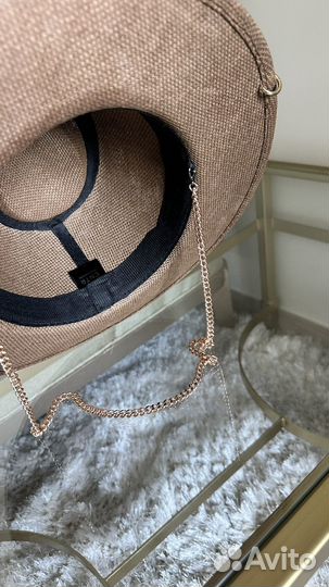 Шляпа женская соломенная брендовая