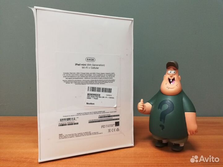 Apple iPad Mini 2021 64Gb Wi-Fi Cellular Purple MK