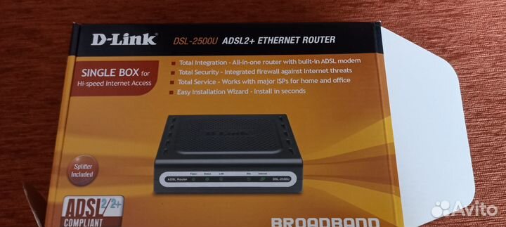 Роутер D-link DSL-2500U
