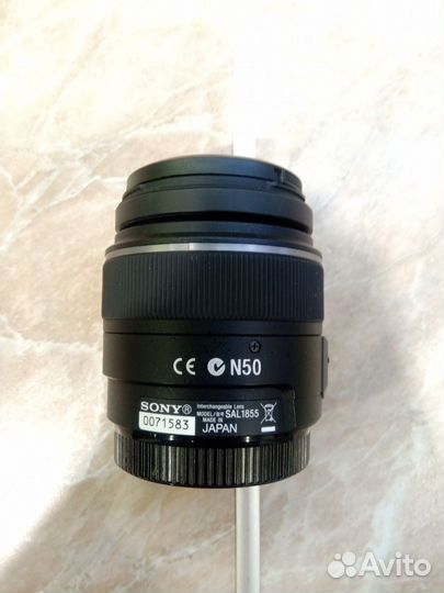 Обьектив sony 18-55