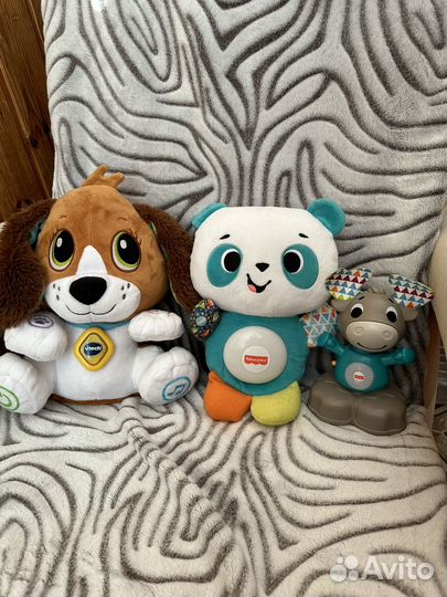 Игрушки Vtech и Fisher price