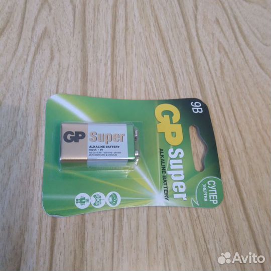 Батарейка 9v крона